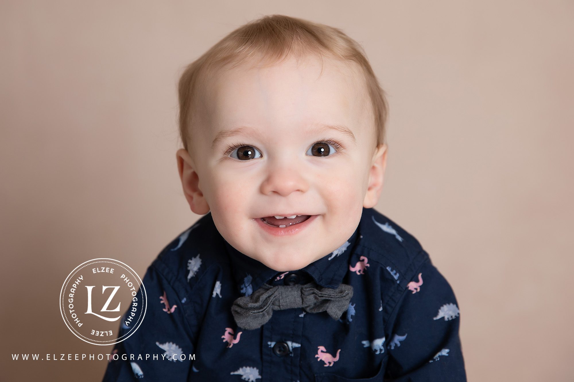 Baby boy 1 year photo session in Raleigh