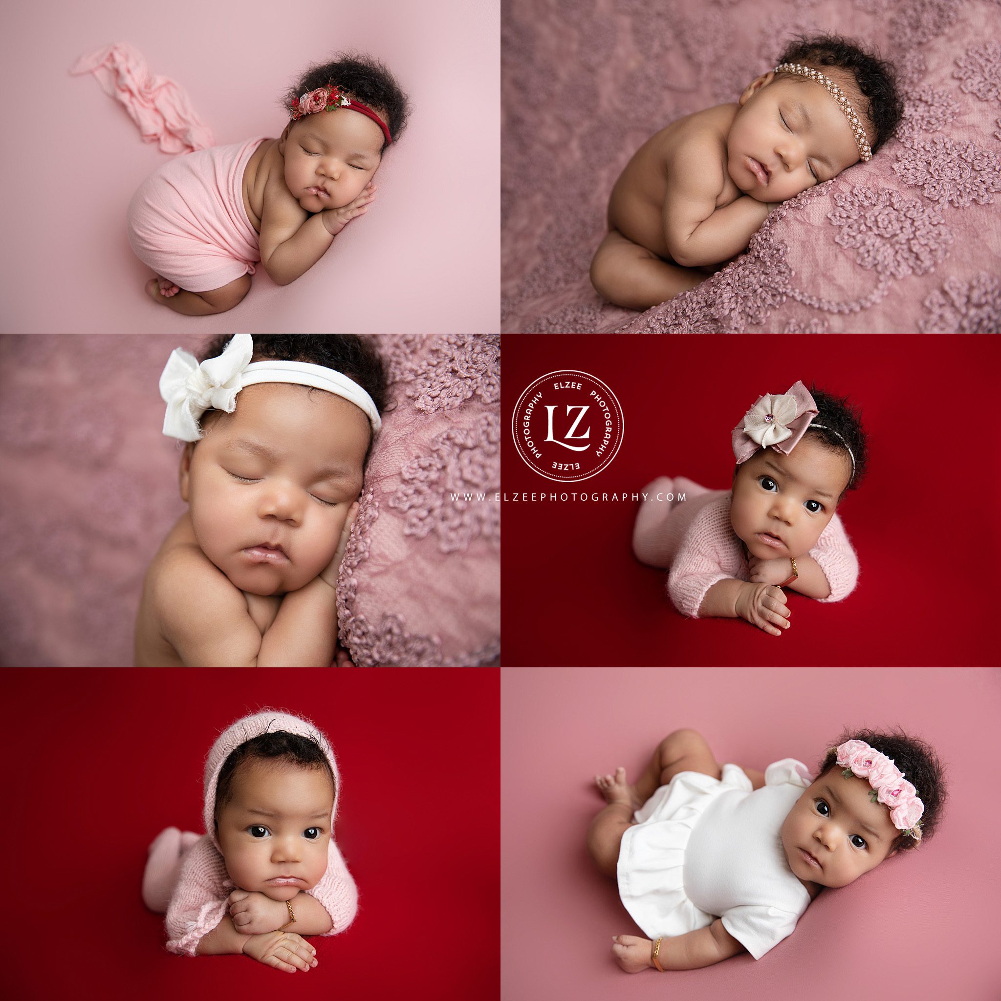 Raleigh 1 month old newborn session